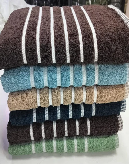 Luxe Prime - (Set of 5) Mix Blend Bath Towel for Regular Use